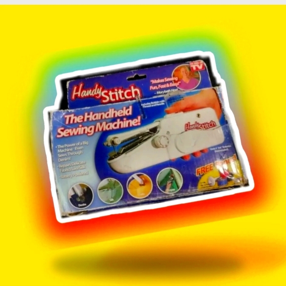 As Seen On Tv - Handy Stitch Portable Handheld Sewing Machine + 25 Extra Threads - Picture 3 of 10